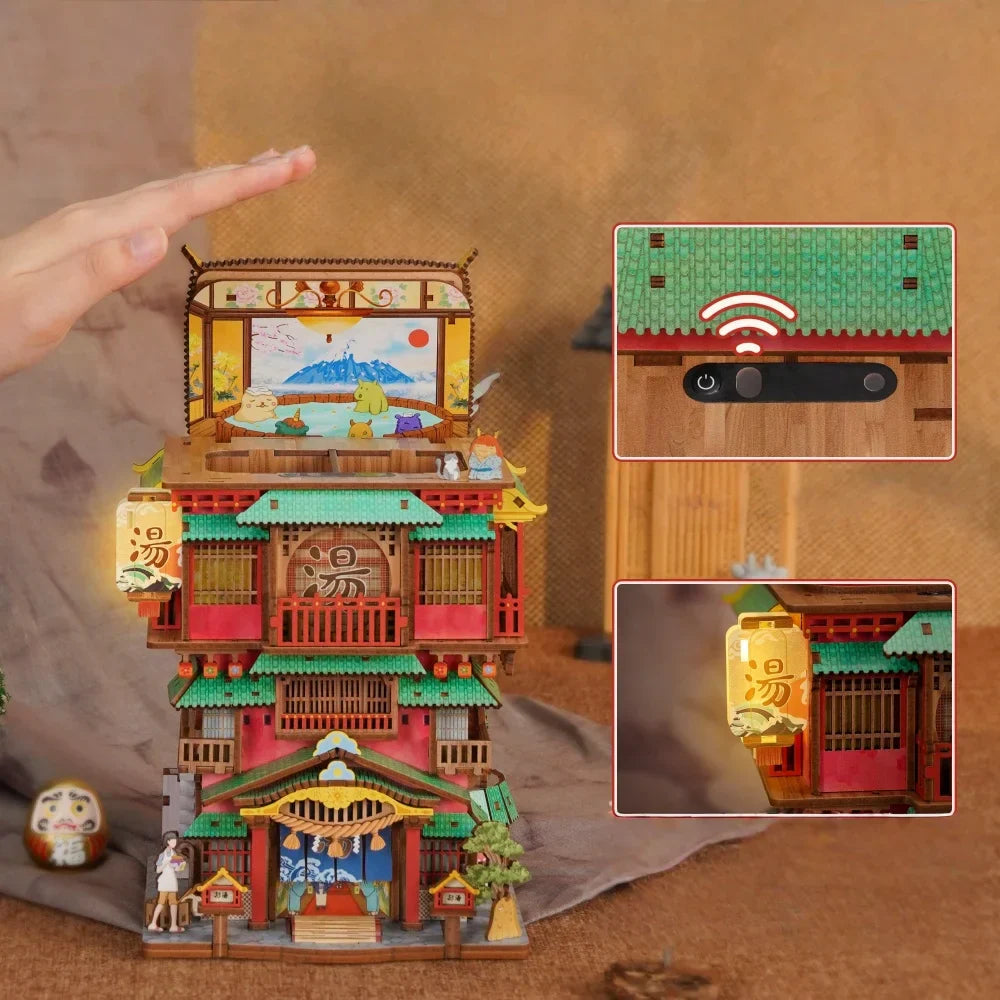 Miniature Maison Kit - Onsen Saga