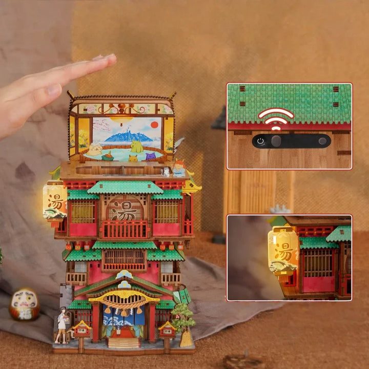 Miniature Maison Kit - Onsen Saga