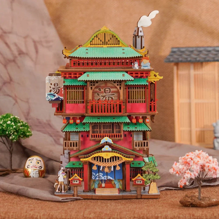 Miniature Maison Kit - Onsen Saga