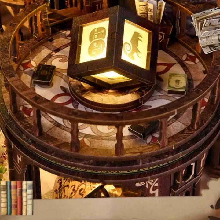 Miniature Maison Kit - Salle de Livres Rêveuse