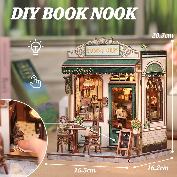 Miniature Maison Kit - Café Ensoleillé