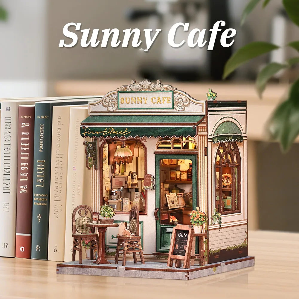 Miniature Maison Kit - Café Ensoleillé
