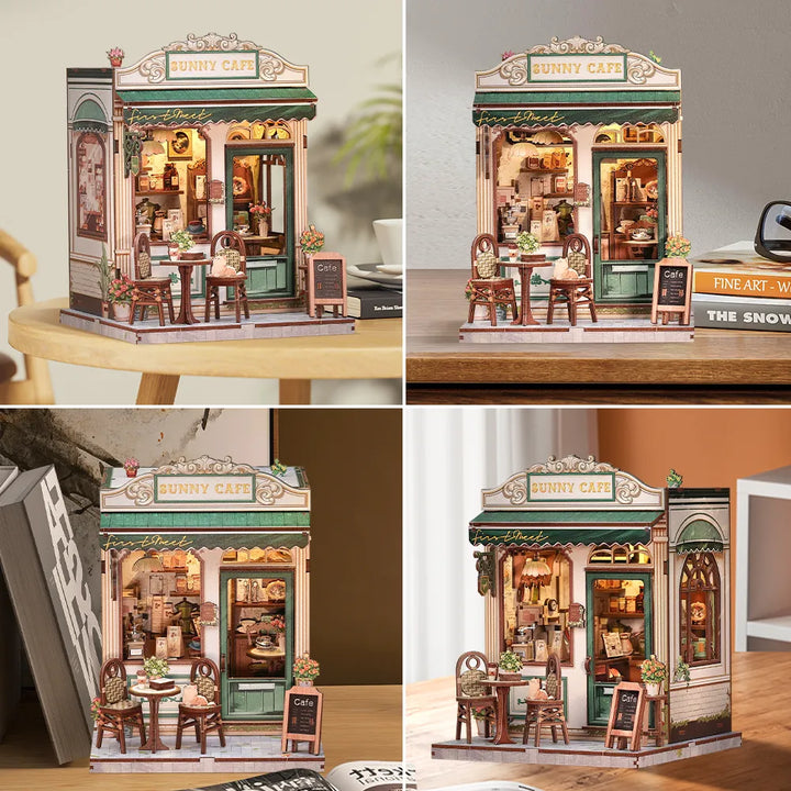 Miniature Maison Kit - Café Ensoleillé