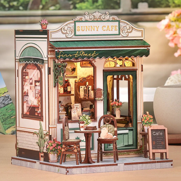 Miniature Maison Kit - Café Ensoleillé