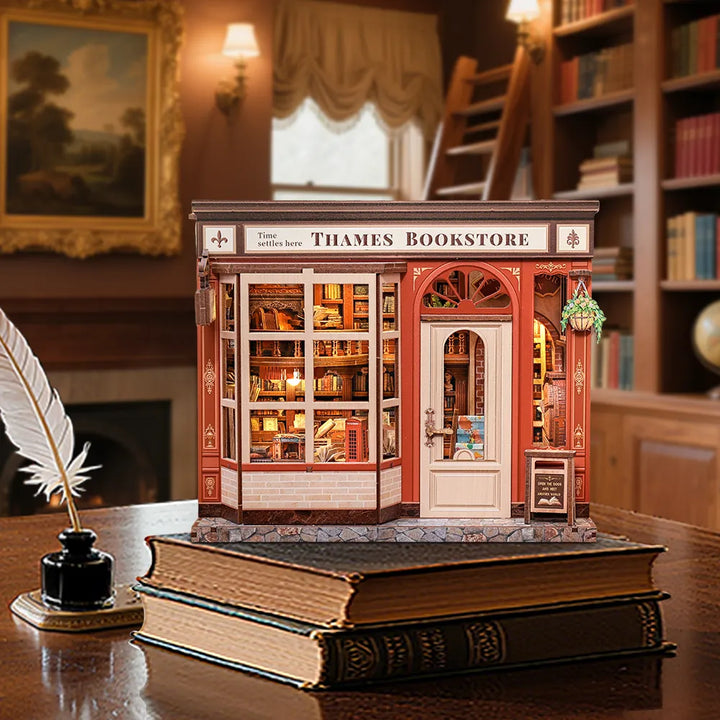 Miniature Maison Kit - Librairie Thames