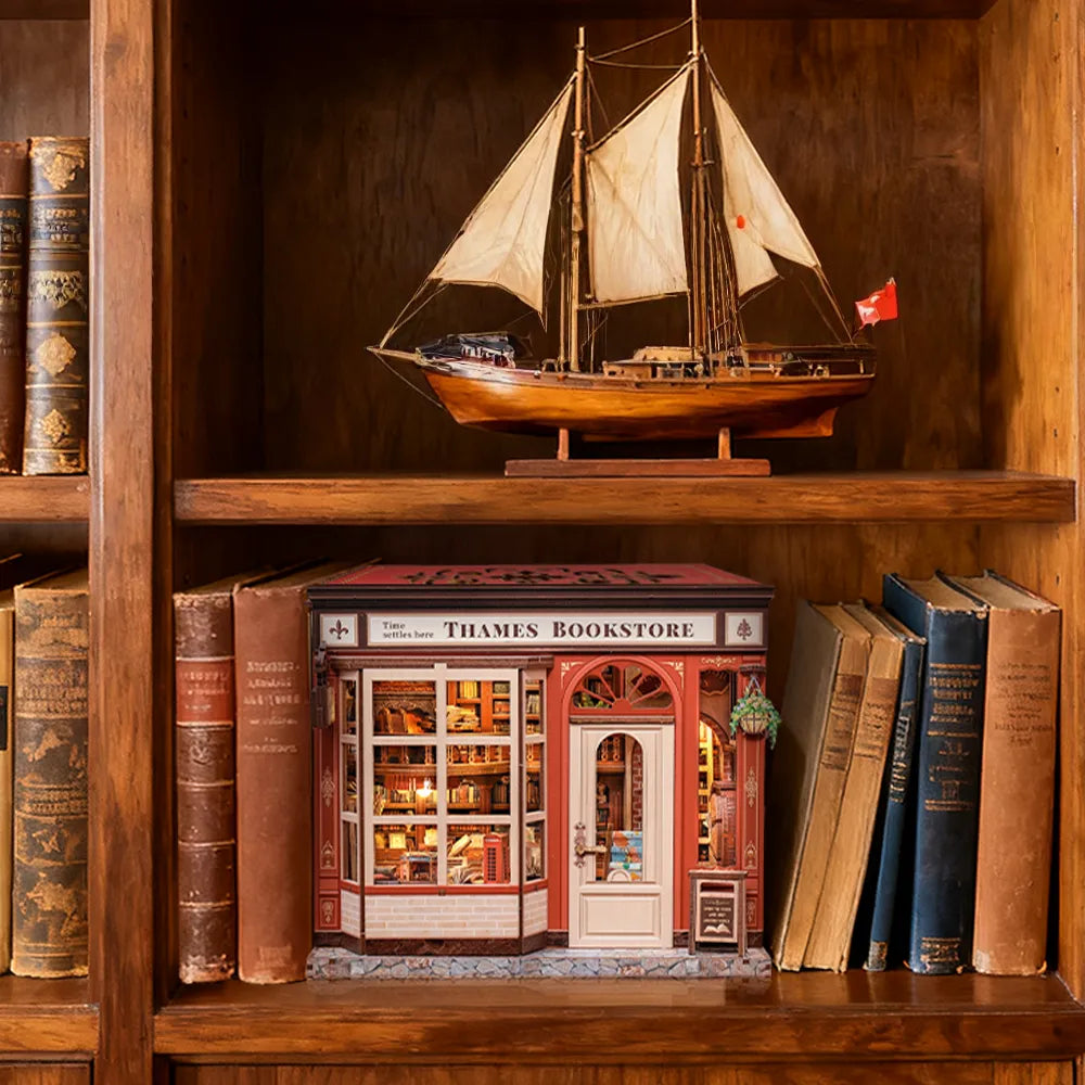Miniature Maison Kit - Librairie Thames