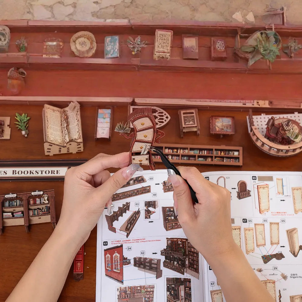 Miniature Maison Kit - Librairie Thames