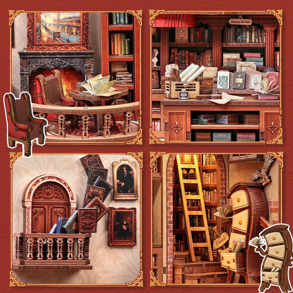 Miniature Maison Kit - Librairie Thames