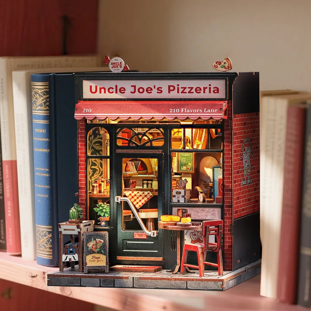 Kit de construction miniature - Pizzeria de l'Oncle Joe