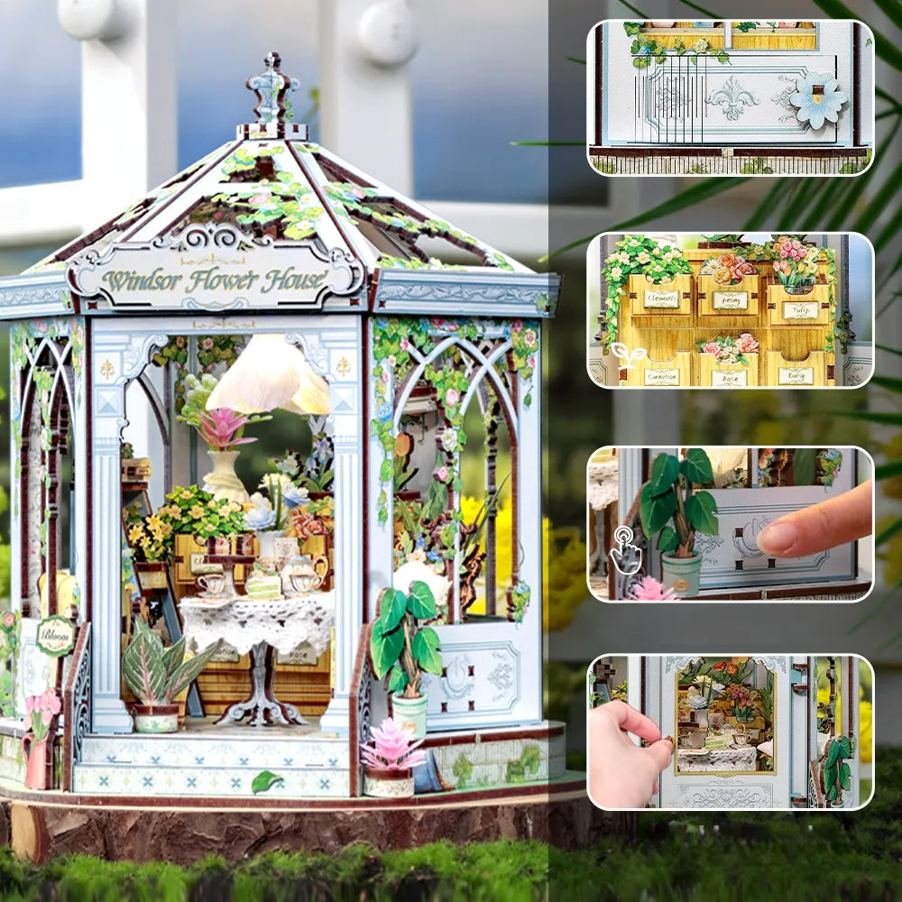 Miniature Maison Kit - Maison Fleur Windsor