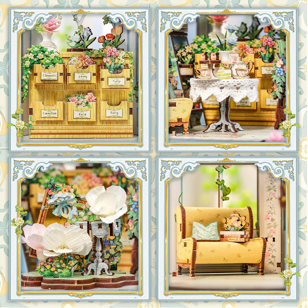 Miniature Maison Kit - Maison Fleur Windsor