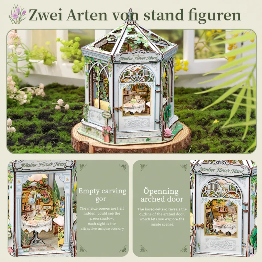 Miniature Maison Kit - Maison Fleur Windsor