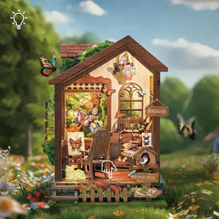 Maison Miniature - Maison des Papillons