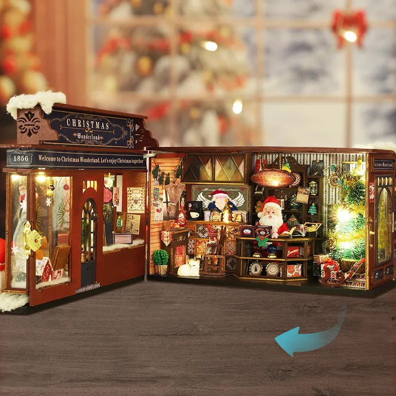 Maison Miniature - Pays des Merveilles de Noël