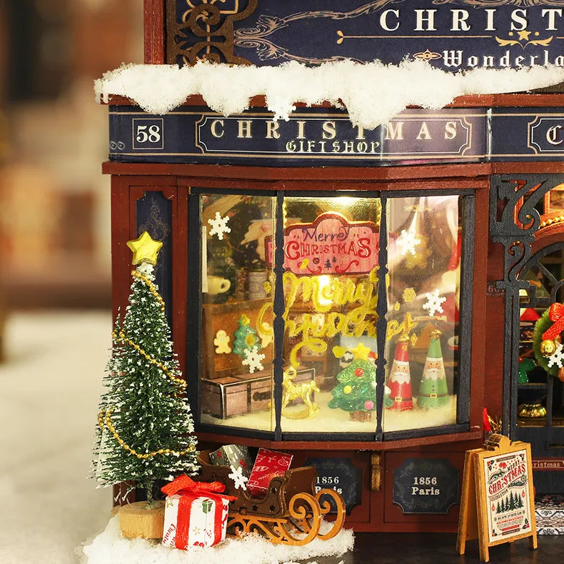 Maison Miniature - Pays des Merveilles de Noël