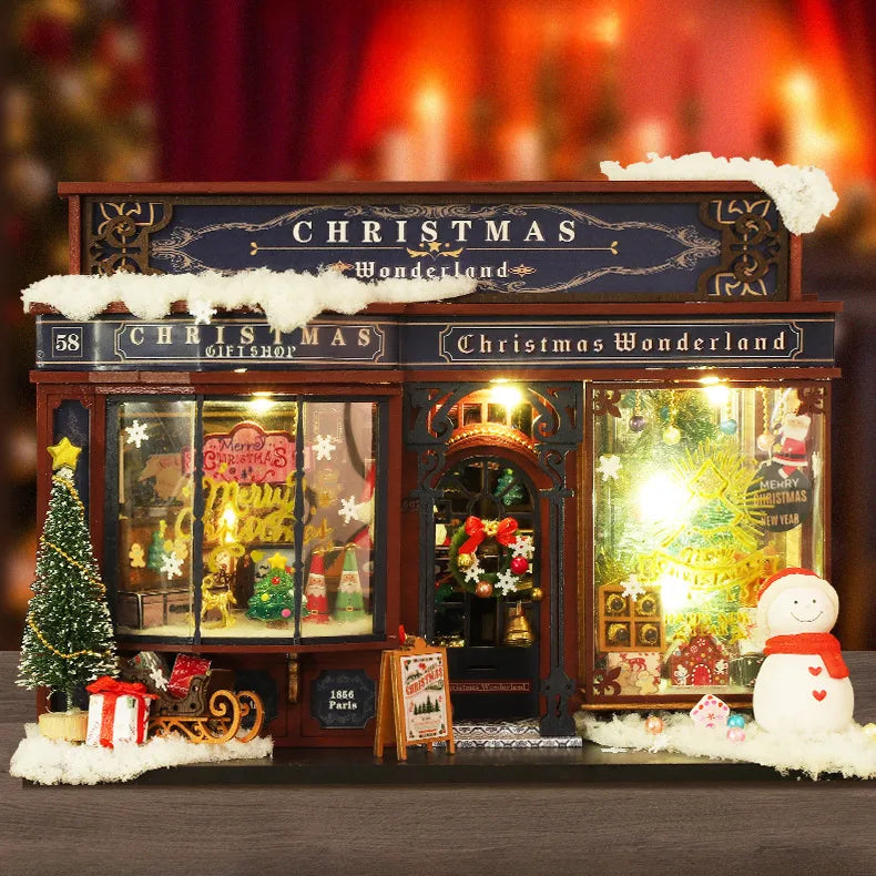 Maison Miniature - Pays des Merveilles de Noël