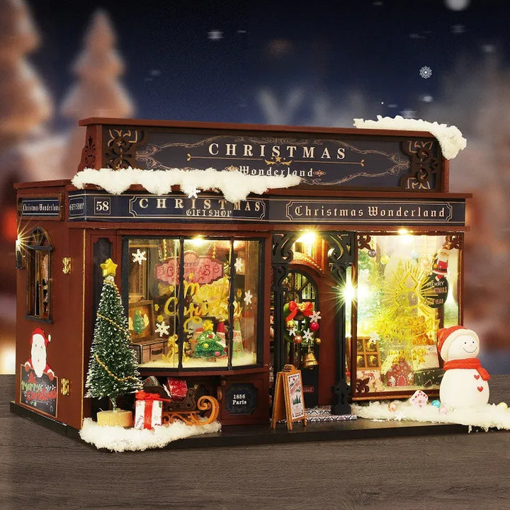Maison Miniature - Pays des Merveilles de Noël