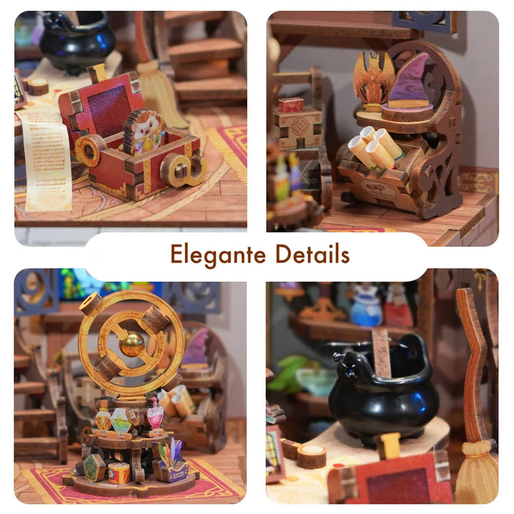 Maison Miniature - Magasin de Magie