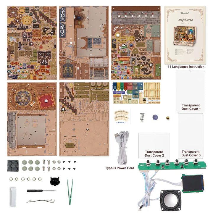 Maison Miniature - Magasin de Magie