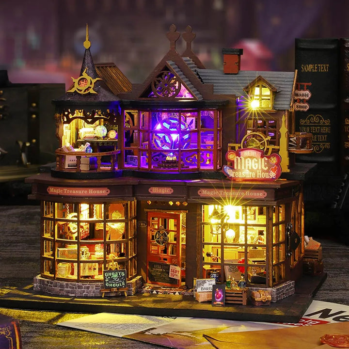 Maison Miniature - Maison Trésor Magique
