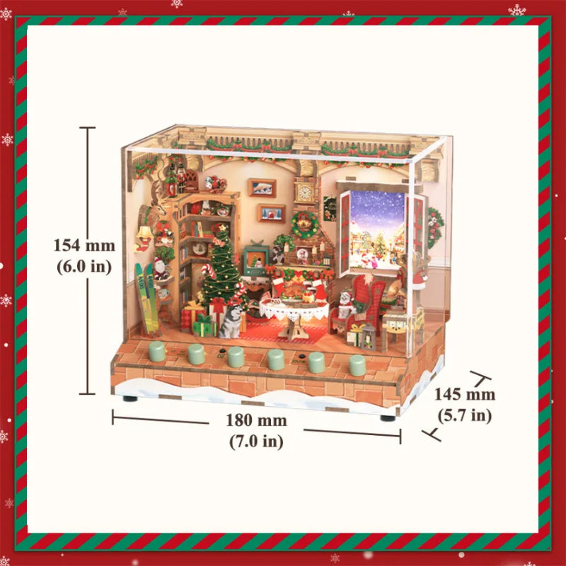 Maison Miniature - Le Cottage de Noël