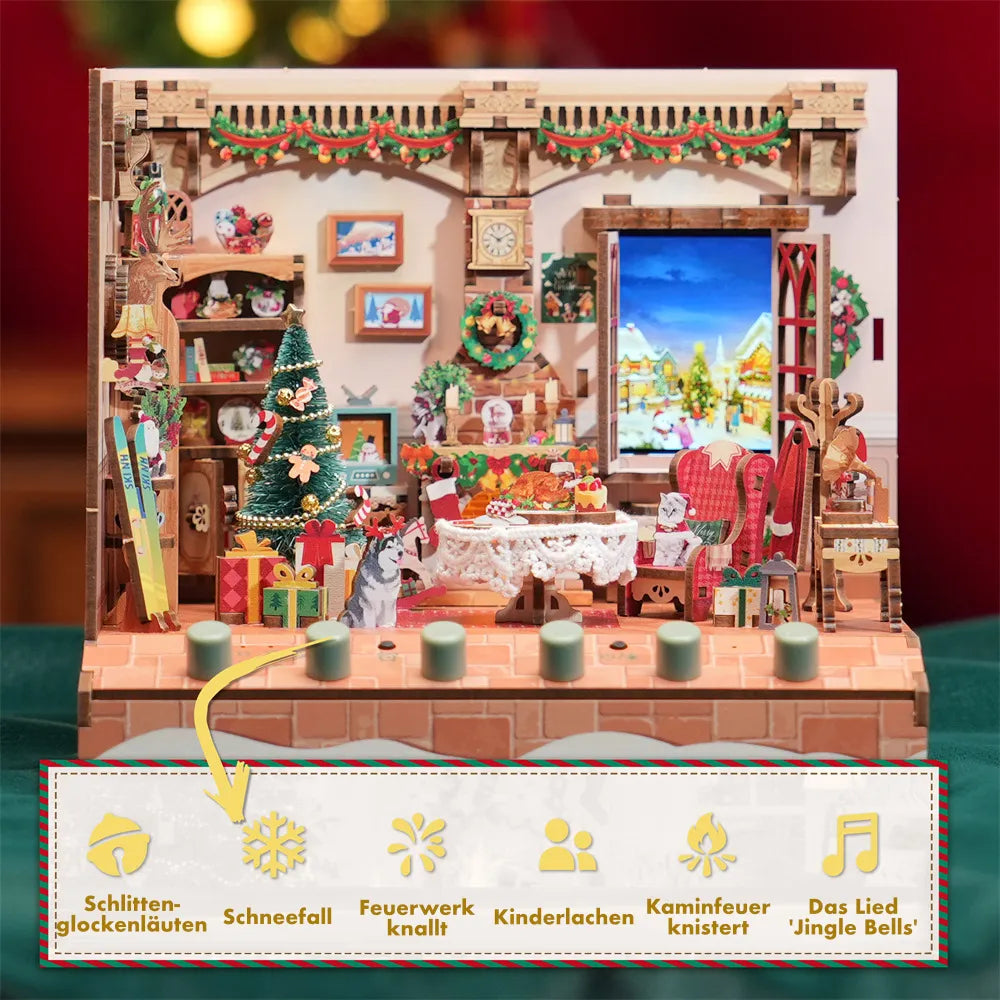 Maison Miniature - Le Cottage de Noël