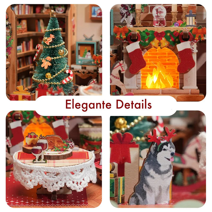 Maison Miniature - Le Cottage de Noël