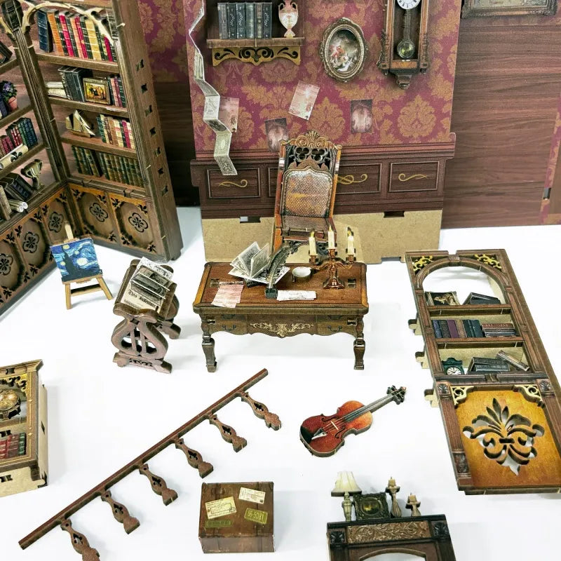 Maison Miniature - Maison du Livre du Temps