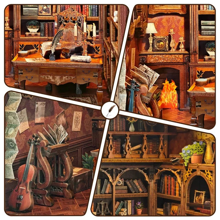 Maison Miniature - Maison du Livre du Temps