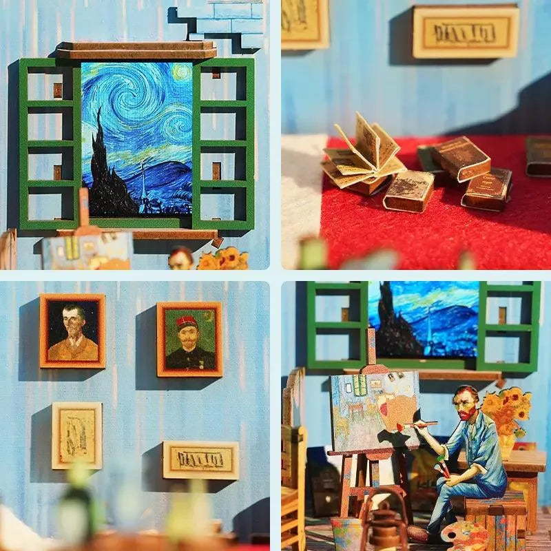 Maison Miniature - La Chambre de Vincent