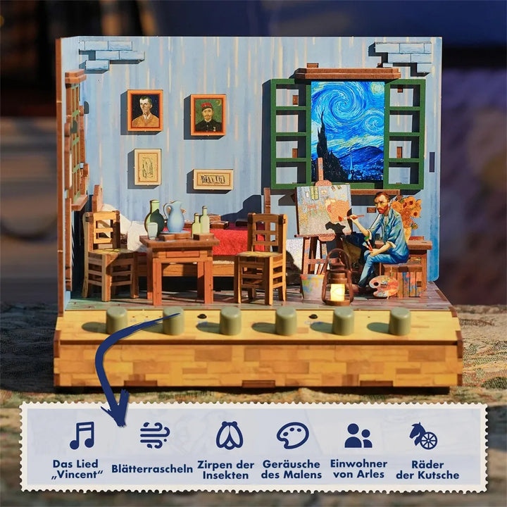 Maison Miniature - La Chambre de Vincent
