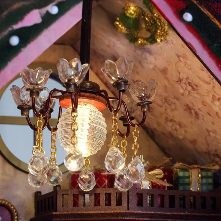 Miniature Maison Kit - Chalet de Noël Chaleureux