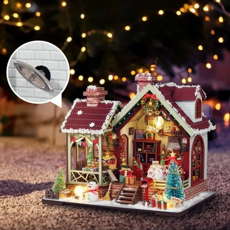 Miniature Maison Kit - Chalet de Noël Chaleureux
