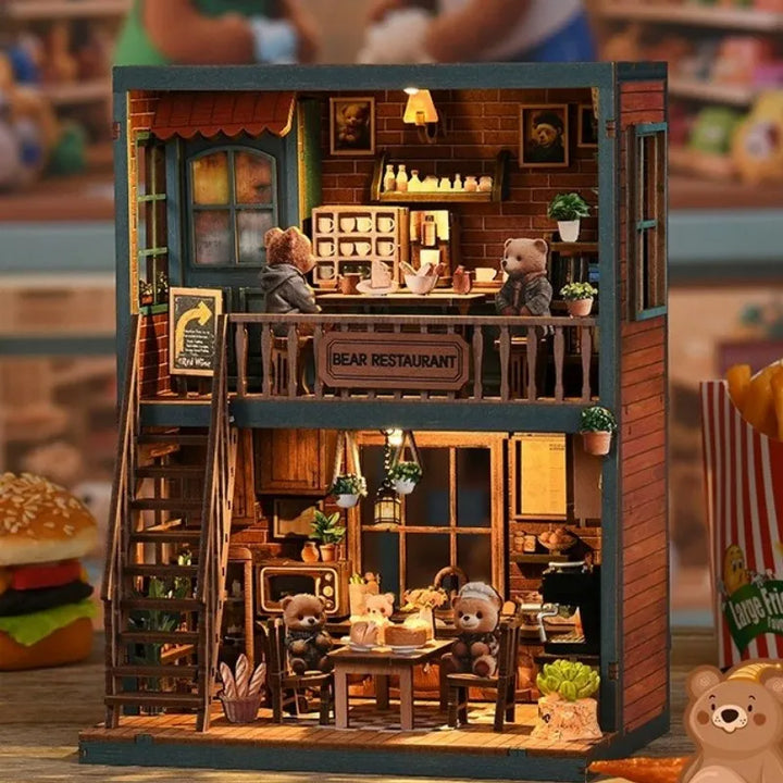 Miniature Maison Kit - Restaurant des Ours