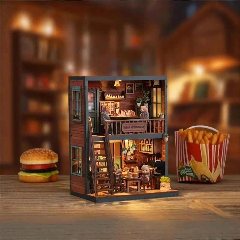 Miniature Maison Kit - Restaurant des Ours