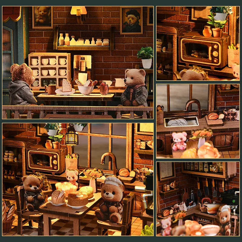 Miniature Maison Kit - Restaurant des Ours