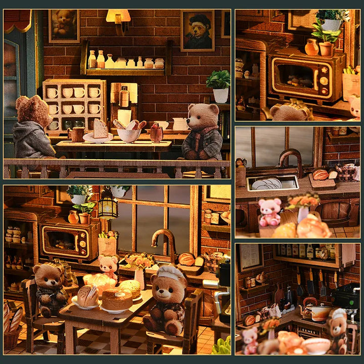 Miniature Maison Kit - Restaurant des Ours