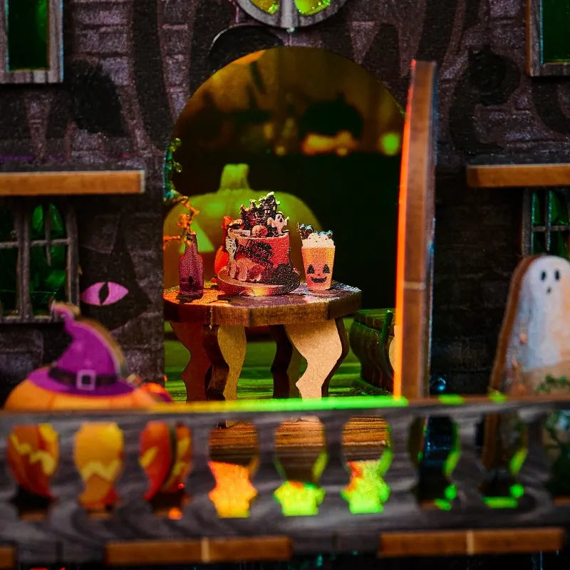 Kit de Maison Miniature - Nuit d'Halloween