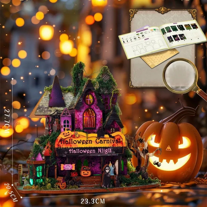 Kit de Maison Miniature - Nuit d'Halloween