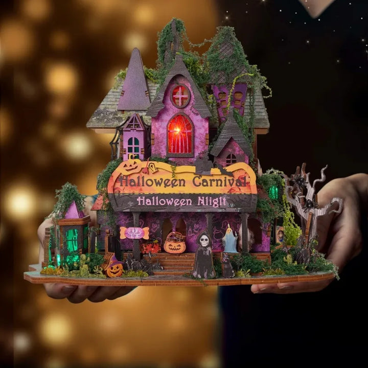 Kit de Maison Miniature - Nuit d'Halloween