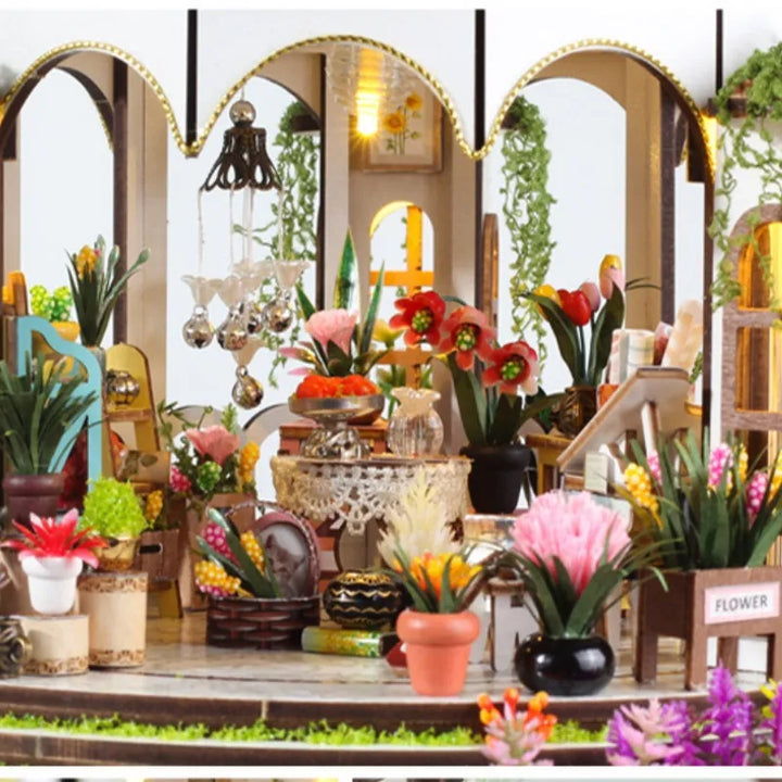 Maison Miniature - Jardin Suspendu