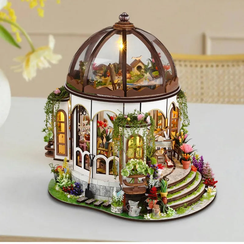 Maison Miniature - Jardin Suspendu