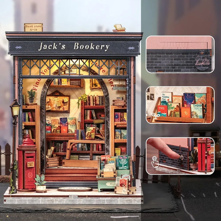 Miniature Maison Kit - La Librairie de Jack