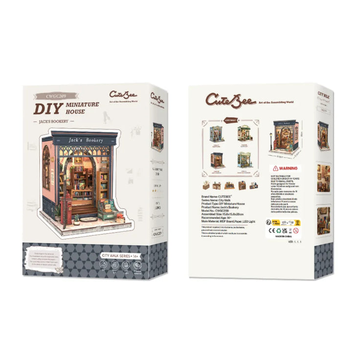 Miniature Maison Kit - La Librairie de Jack