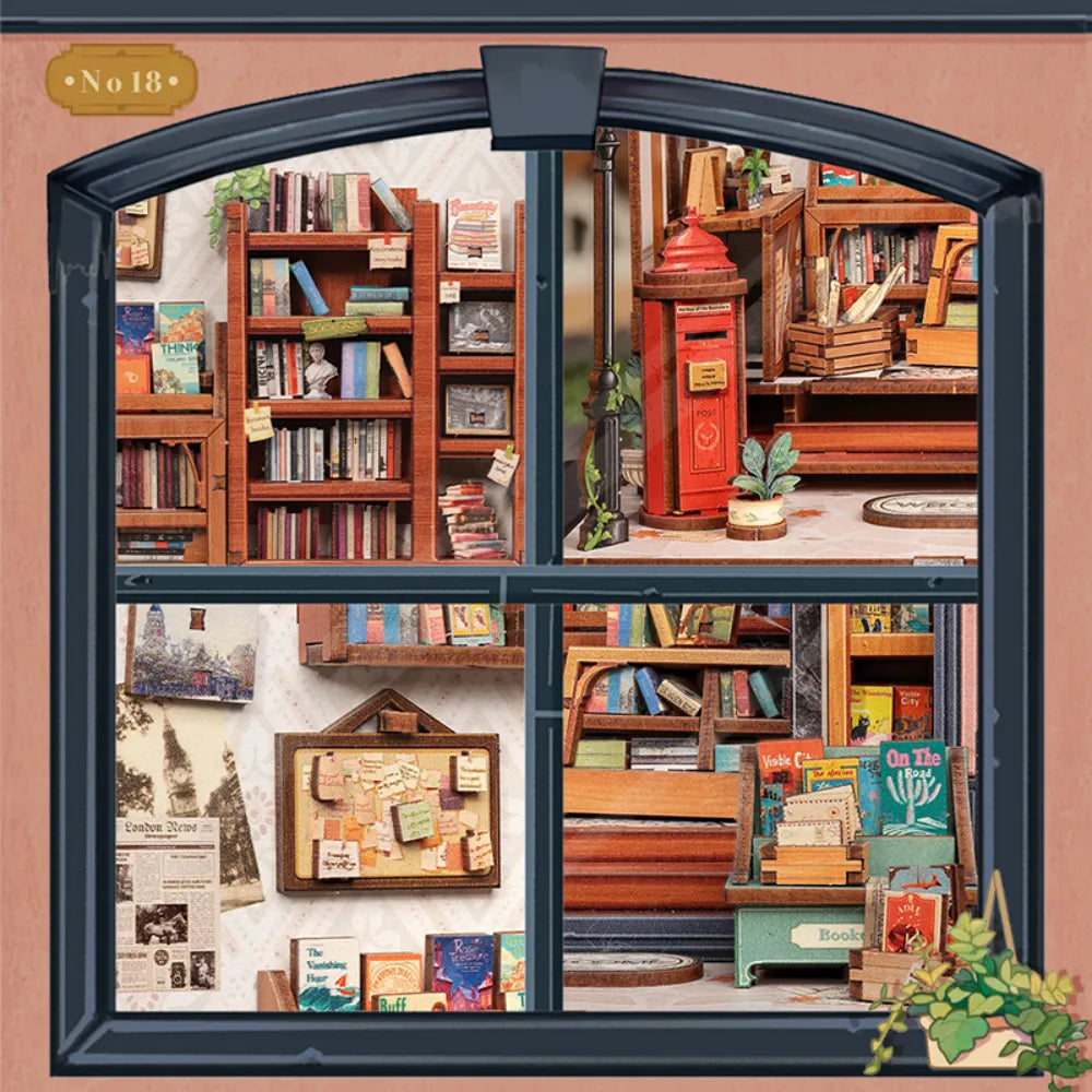 Miniature Maison Kit - La Librairie de Jack