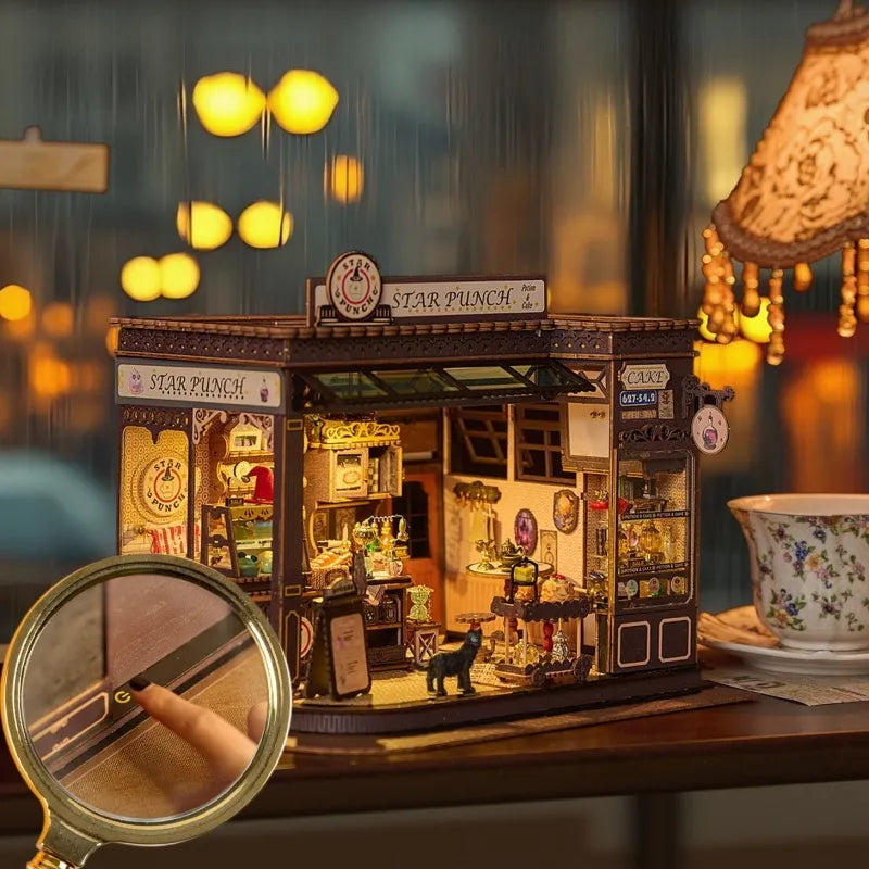 Kit de maison miniature - Magic Coffee Shop