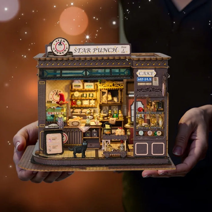 Kit de maison miniature - Magic Coffee Shop