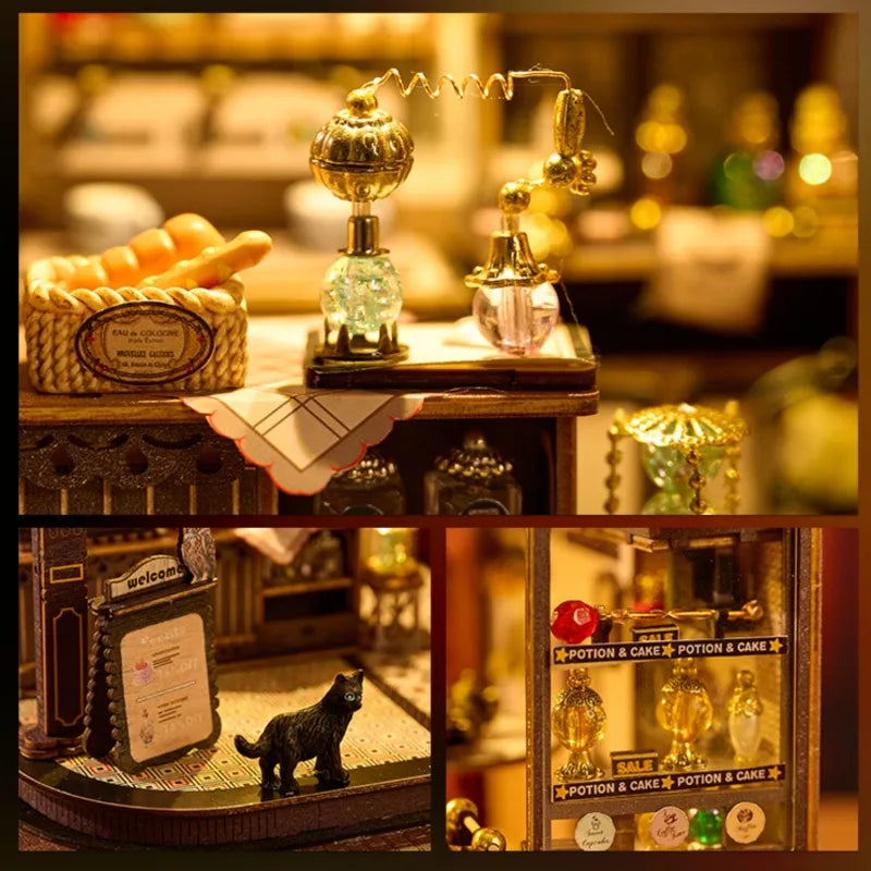 Kit de maison miniature - Magic Coffee Shop