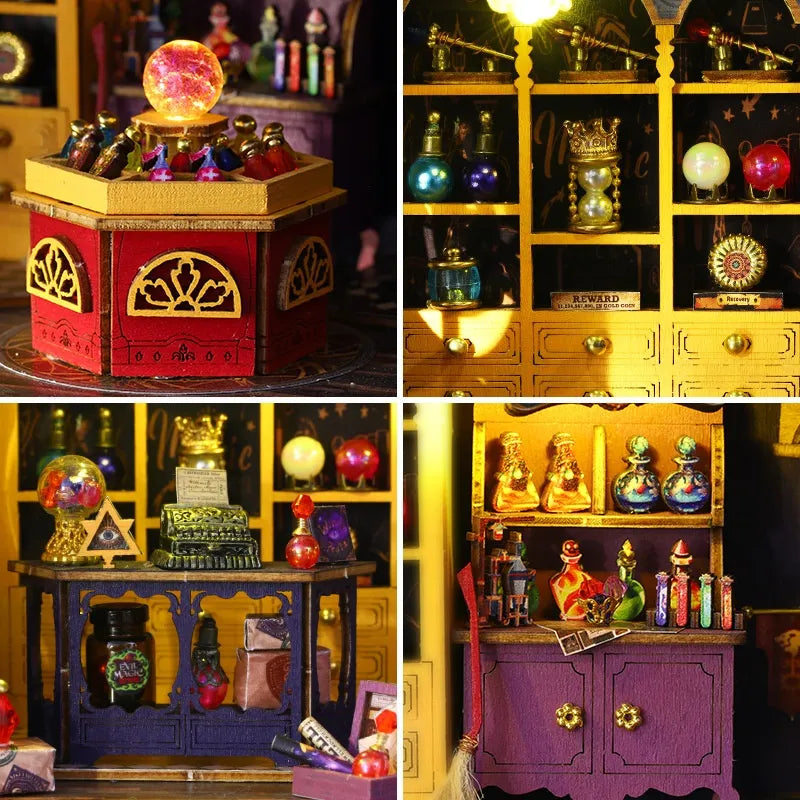 Miniature Maison Kit - Station Énergétique Magique
