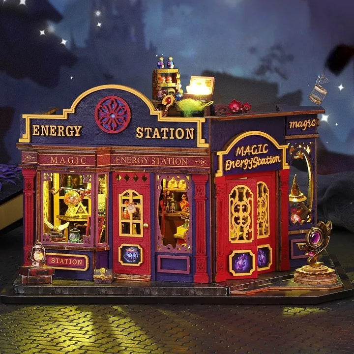 Miniature Maison Kit - Station Énergétique Magique
